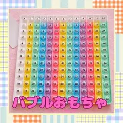 お買い得★新品★ 1点もの ブッシュポップバブル おもちゃ 数字 掛け算