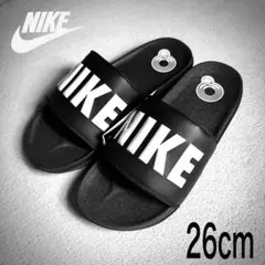 ✨売り切りセール✨NIKEサンダル　オフコートスライド　26cm　ブラック　黒1