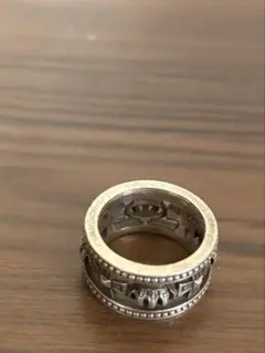 3114 中古 Justin Davis SRJ175 燻し 16号 リング