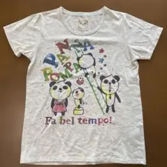 Panna Rompa パンダ 半袖Tシャツ　Lサイズ