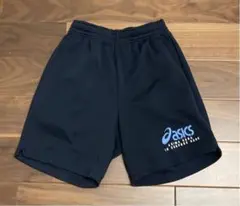 ASICS アシックス 紺 ハーフパンツ レディース L
