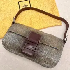 ✨♡超レア美品♡✨フェンディ マンマバケット ビーズ ワンショルダーバッグ