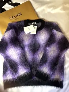 【CELINE】セリーヌ　22AW ブラッシュドモヘアニット