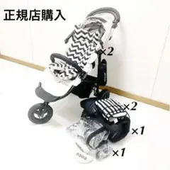 正規店購入 エアバギーココ ブレーキ バニラ ベビーカー ダウンケープ