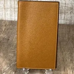 【良品】エルメス アジェンダヴィジョン レザー手帳カバー ライトブラウン A刻印