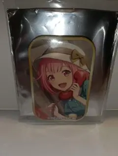 プロセカ□鳳えむ□スクエア缶バッジ