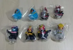 【未開封新品】仮面ライダー指人形 8体セット
