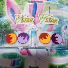 マーカー　どく　やけど　Vstar 2つセット　海外　ポケモンカード