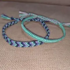 ハンドメイド ミサンガ　２本セット