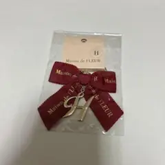 メゾンドフルール イニシャルチャーム H