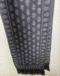 いいね不要 ALEXANDER McQUEEN マフラー スカル ドク