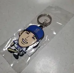 ★新品未使用★ #50 山本 祐大 選手 イラストラバー キーホルダー