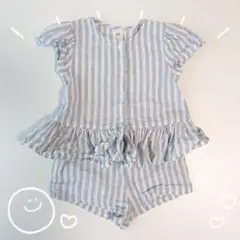 H&M　セットアップ　80