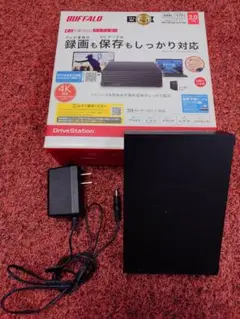 BUFFALO 外付けハードディスク2TB HD-NRLD2.0U3-BA