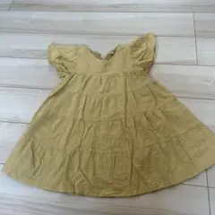 petit malin ティアードフレアワンピース 110