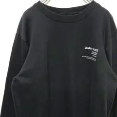 GARMENTSスウェットトレーナー DARK VICE ブラック黒 古着