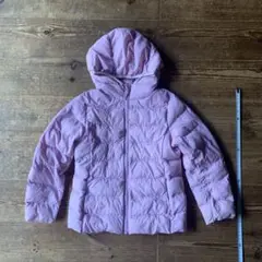 UNIQLO ピンク ダウンコート 120