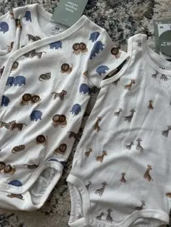 h&m エイチアンドエム　肌着　インナー　半袖　タンクトップ　ランニング　75