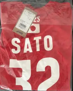 【新品未開封品】2025男子日本代表応援Tシャツ 佐藤駿一郎選手