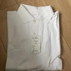 長袖ポロシャツ　白　160B