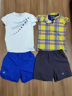 le coq sportif シャツ＆ショートパンツ✕2点セット（レディース）