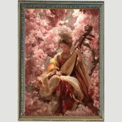 Ｐ1219 弁財天　【開運絵画風ヒーリングアート】