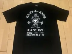ゴールドジム×100ATHLETIC Tシャツ ブラック　XLサイズ