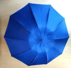TSUNEO 遮光日雨兼用 自動開閉折りたたみ傘 青黒 10本骨 直径105cm