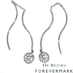 フォーエバーマーク ダイヤモンド ピアス 0.16ct 0.16ct