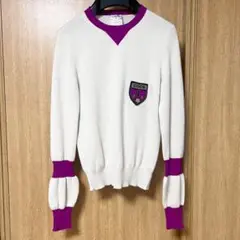 シャネル ニット セーター 07 A 長袖 カシミヤ100% ホワイト 34