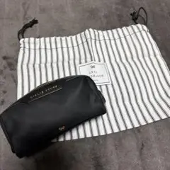 【美品★中古】アニヤハインドマーチ GIRLIE STUFF ブラックポーチ