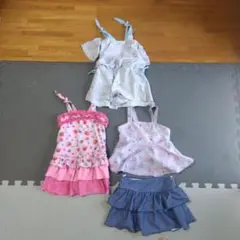 女の子用水着セット