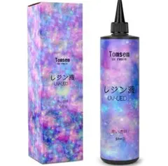 レジン液 500g UV/LED対応 高い透明 詰替用 大容量 レジン液 ハード