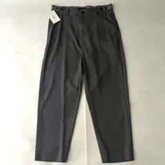 未使用タグ付 FIDES フィデス ストレッチ テーパード パンツ グレー L