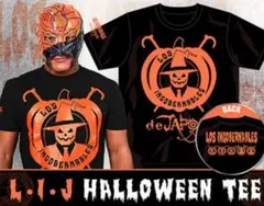 新日本プロレス ロスインゴ　Tシャツ ハロウィン　 XL/かぼちゃ　パンプキン