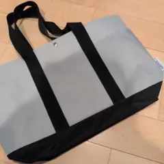 SHIPS　 グレー ブラック トートバッグ