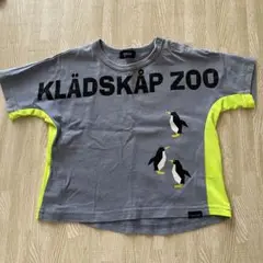 クレードスコープ　tシャツ　ペンギン　90