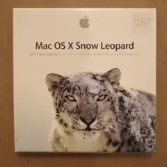 Mac OS X Snow Leopard 10.6.3 ファミリーパック