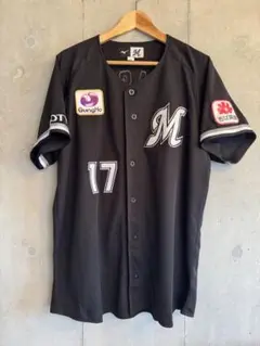 【美品】千葉ロッテ　佐々木朗希#17 ビジターユニフォーム2024 Lサイズ