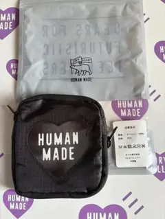 HUMAN MADE ポーチ グレー 小物入れ ヒューマンメイド