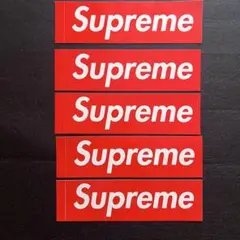 Supreme ステッカー 5枚