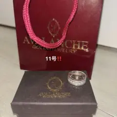AVALANCHE シルバーリング ダブルバンド