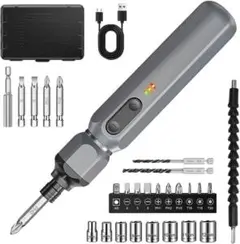 【R1707-29-28】電動ドライバー 小型 電動どらいばー USB充電式