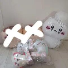 寄生されちゃった ちいかわ ピタレス3個、計4点セット
