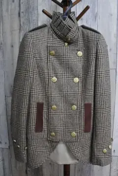 【中古・未使用品】ホラントクーパー Hambury リバーシブル ロイヤル ダウンジャケット HOLLAND COOPER M レディース 乗馬 馬術 中古・未使用品】ホラントクーパー Hambury リバーシブル