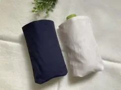 【洗える】2枚　ハンドメイド　ボトルカバー　C&S ストライプバンビーノ