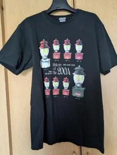 Coleman コールマン ランタン200A TシャツＬsize 黒