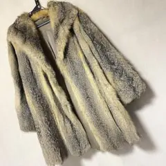◆希少◆ヴィンテージ ロング ファーコート レディース 美品