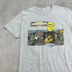 シークレットゲスト　覆面ギタリスト　トップス　半袖Tシャツ　古着　杢グレー　M