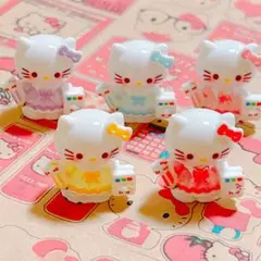 784*デコパーツ お絵描き 鉛筆 ミニチュア 猫 フィギュア